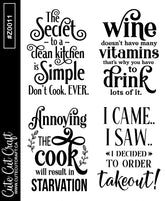 Cooking 2 || Quote Sheet